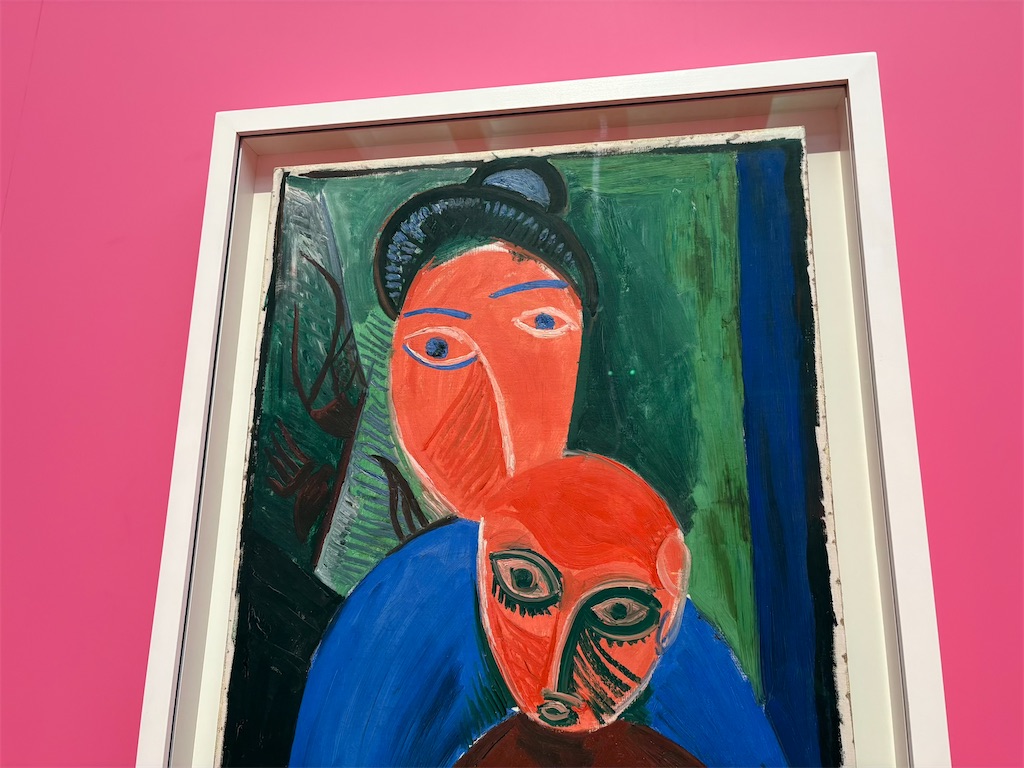 パブロ・ピカソ《母と子ども》〜赤い顔に宿る、母という重さ - アート