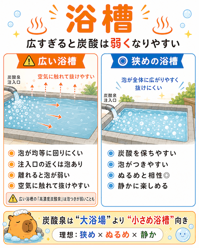 炭酸泉とは?“しゅわしゅわ詐欺”に遭わない「高濃度炭酸泉」のカラクリ
