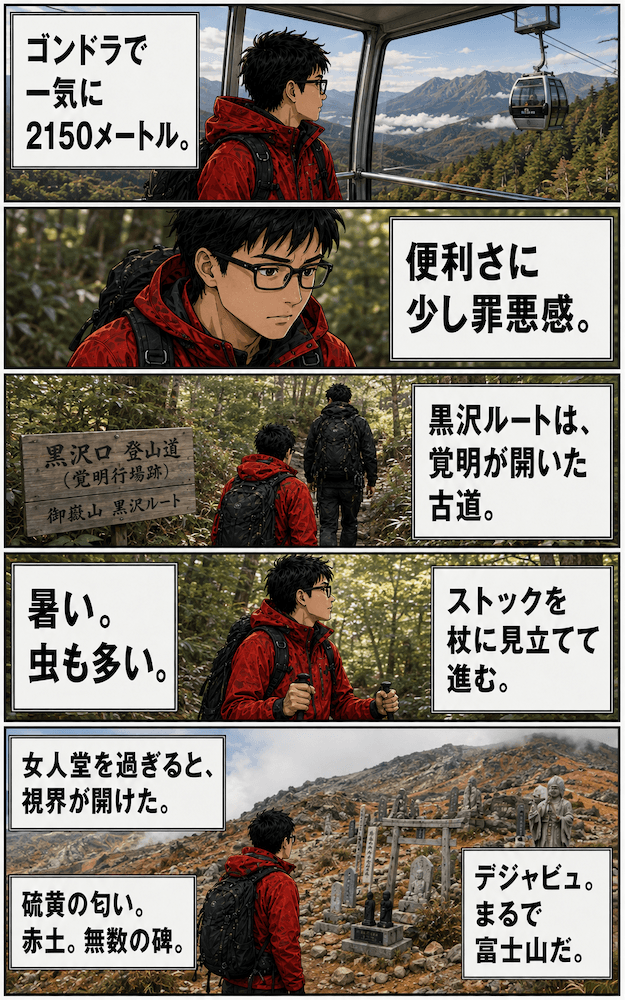 漫画『温泉クライマー』〜そこに温泉があるから