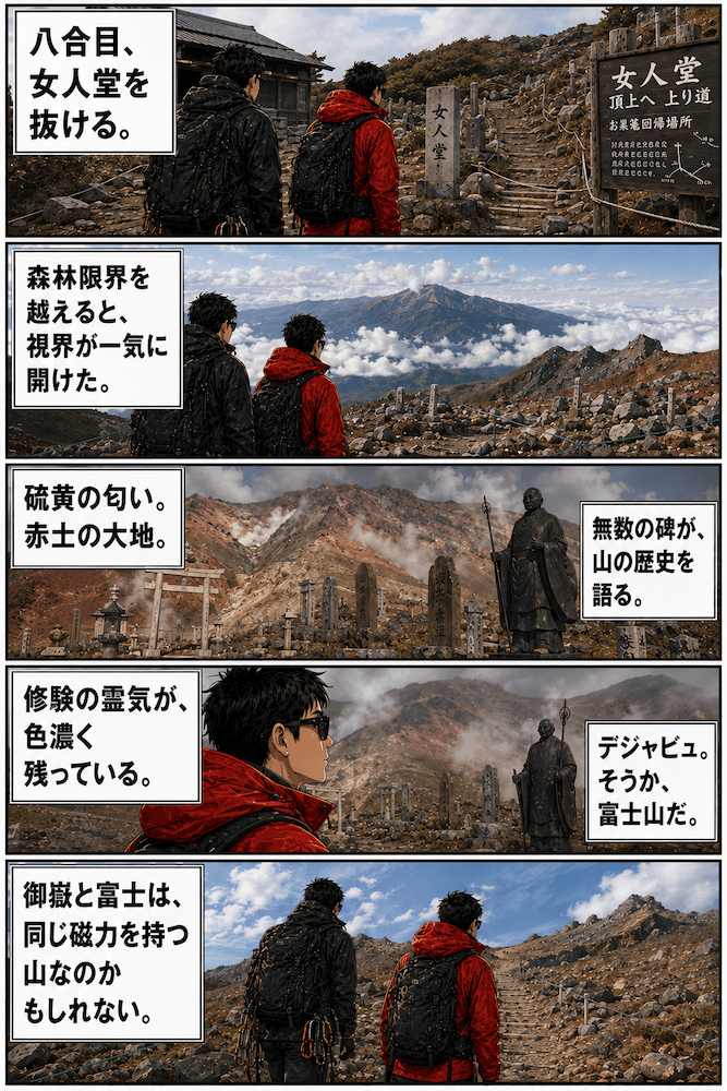 漫画『温泉クライマー』〜そこに温泉があるから