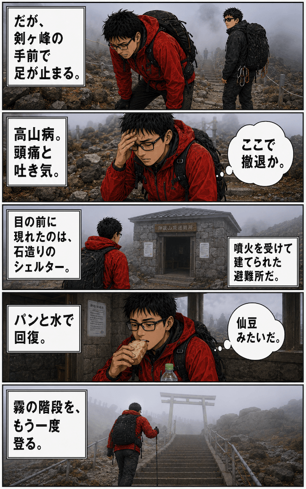 漫画『温泉クライマー』〜そこに温泉があるから