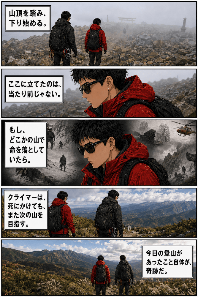 漫画『温泉クライマー』〜そこに温泉があるから