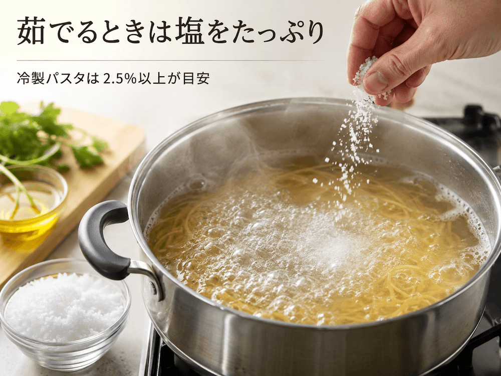 冷製パスタ美味しい作り方のコツ