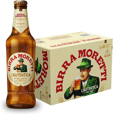 モレッティビール（ビッラ・モレッティ）〜イタリアの陽光は、苦味のあとに微笑む