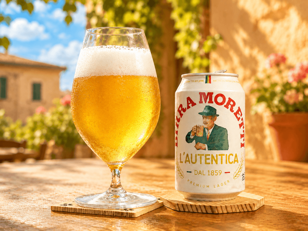 モレッティビール（ビッラ・モレッティ）〜イタリアの陽光は、苦味のあとに微笑む