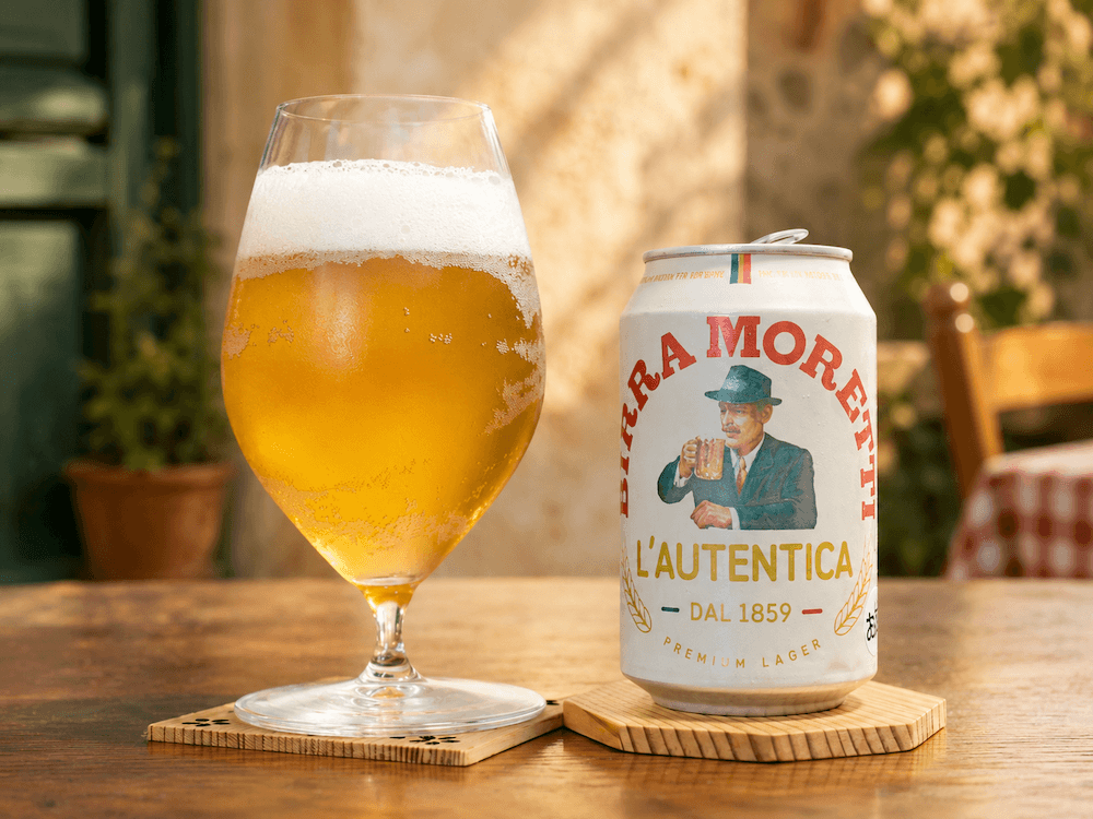 モレッティビール（ビッラ・モレッティ）〜イタリアの陽光は、苦味のあとに微笑む