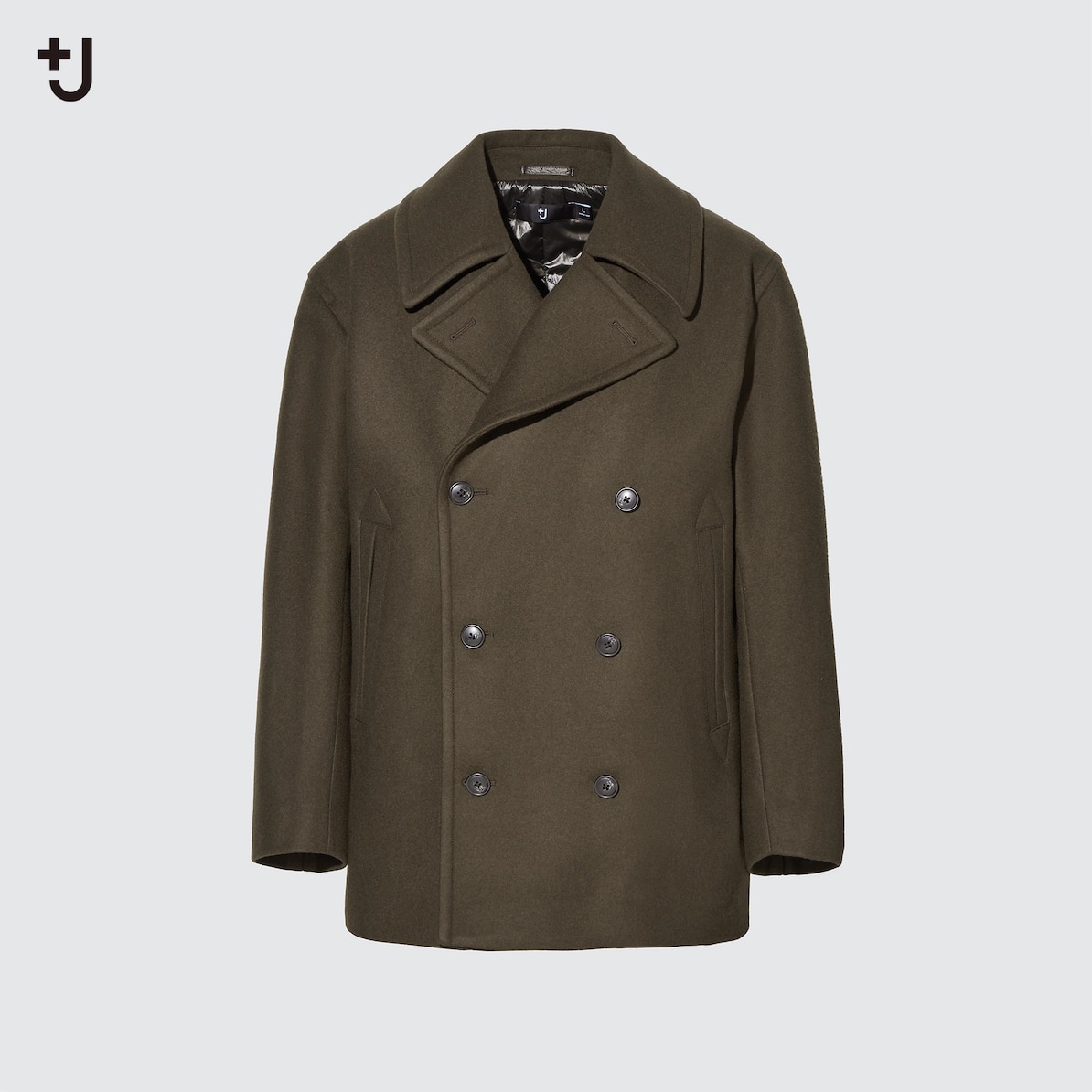 ユニクロ＋J「ウールブレンド・オーバーサイズピーコート」 - しょうの