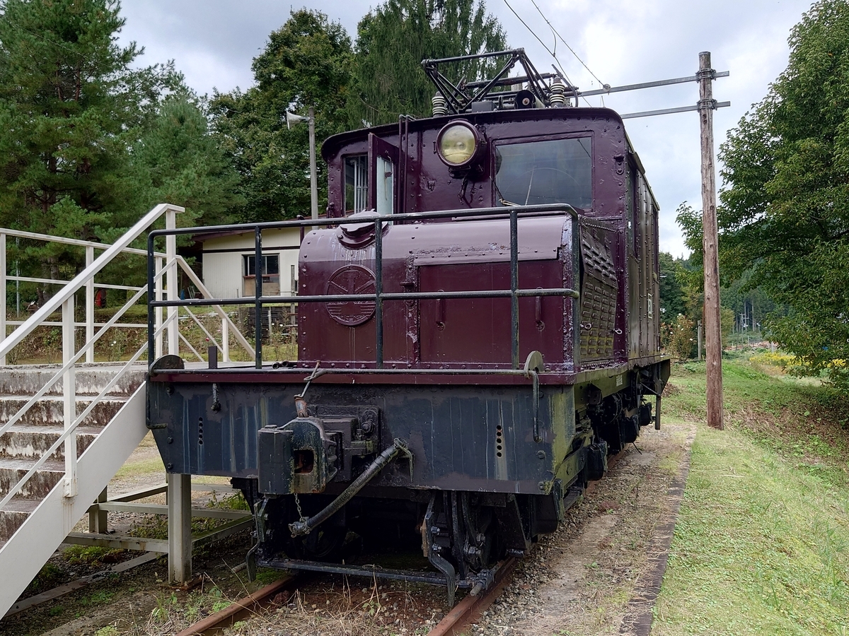 保存車】蒲原鉄道 ED1 新潟県加茂市 - ばんの鉄道いろいろめぐり