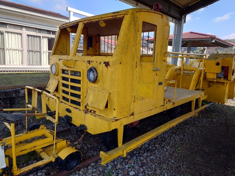 保存車】DT-1(車番不明1) 鹿児島県さつま町 - ばんの鉄道いろいろめぐり