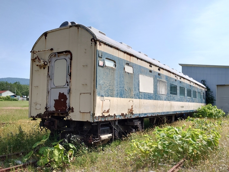 保存車】サハネ581-19 北海道美深町 - ばんの鉄道いろいろめぐり