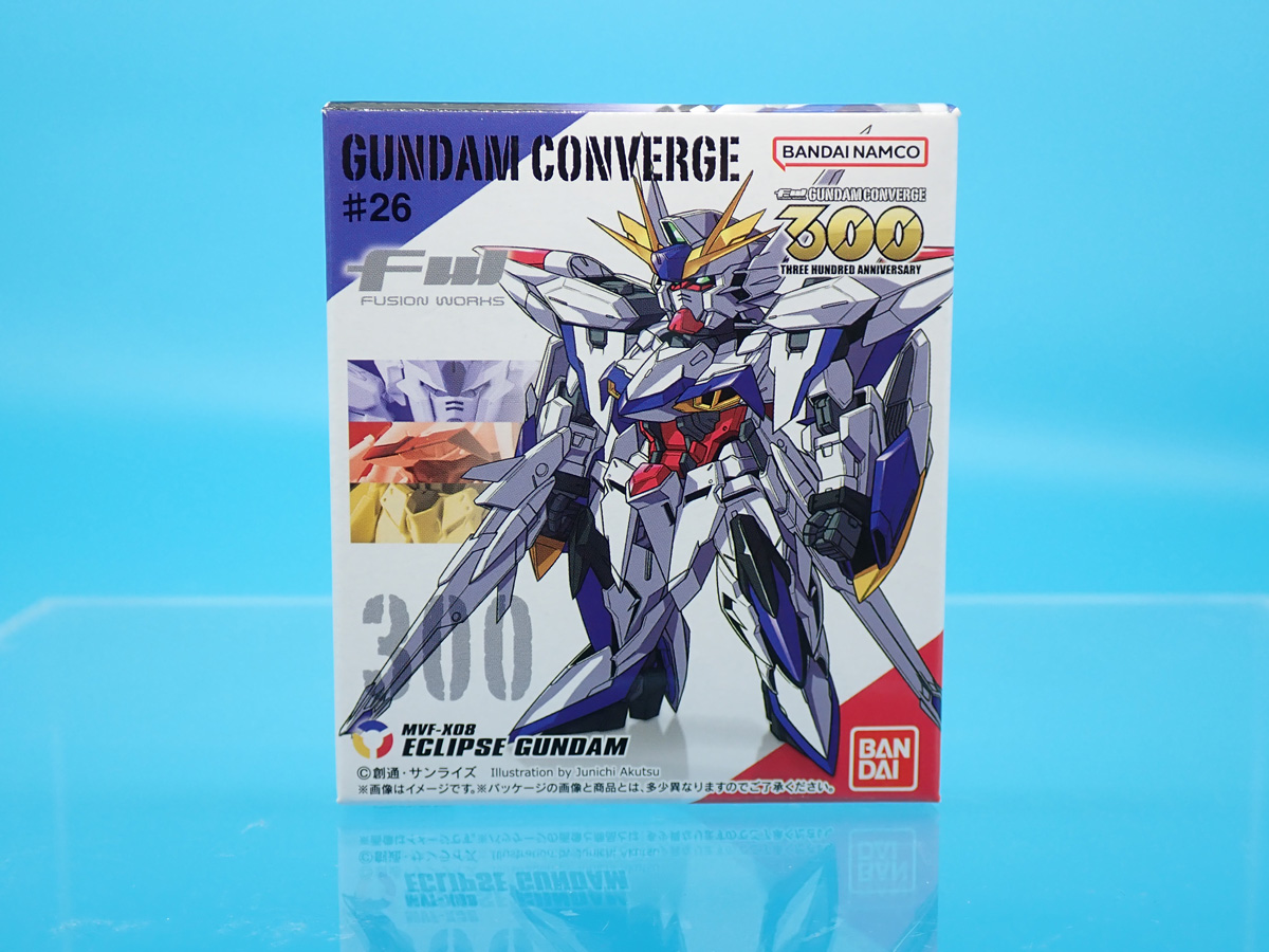 FW GUNDAM CONVERGE】祝No.300発売!エクリプスガンダムを FW GUNDAM CONVERGE】祝No.300発売!エクリプスガンダムを