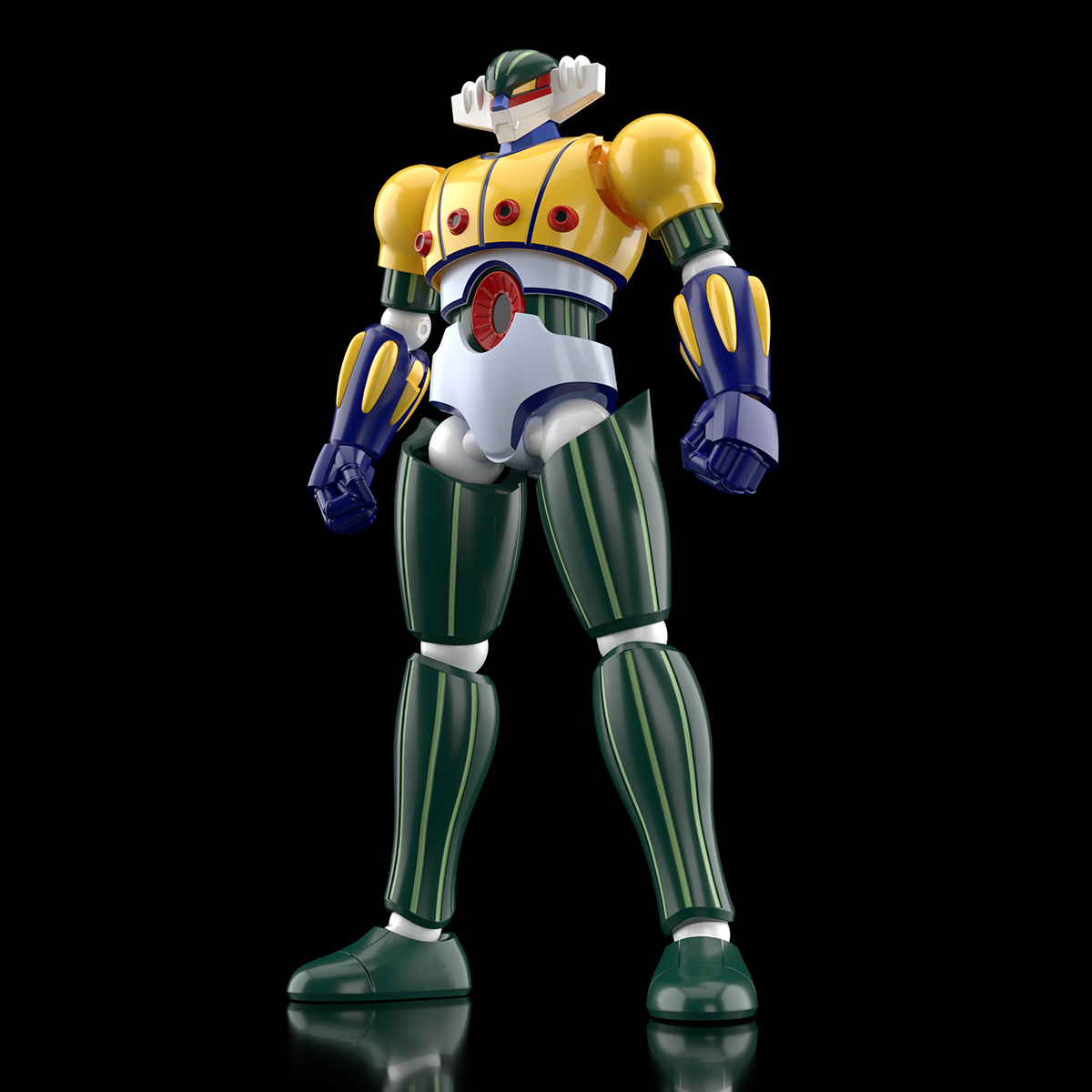 【新品未開封】鋼鉄ジーグ小合金Marmit ミニメタル2 スーパーロボット大戦 美品】鋼鉄ジーグ小合金Marmit ミニメタル2 スーパーロボット