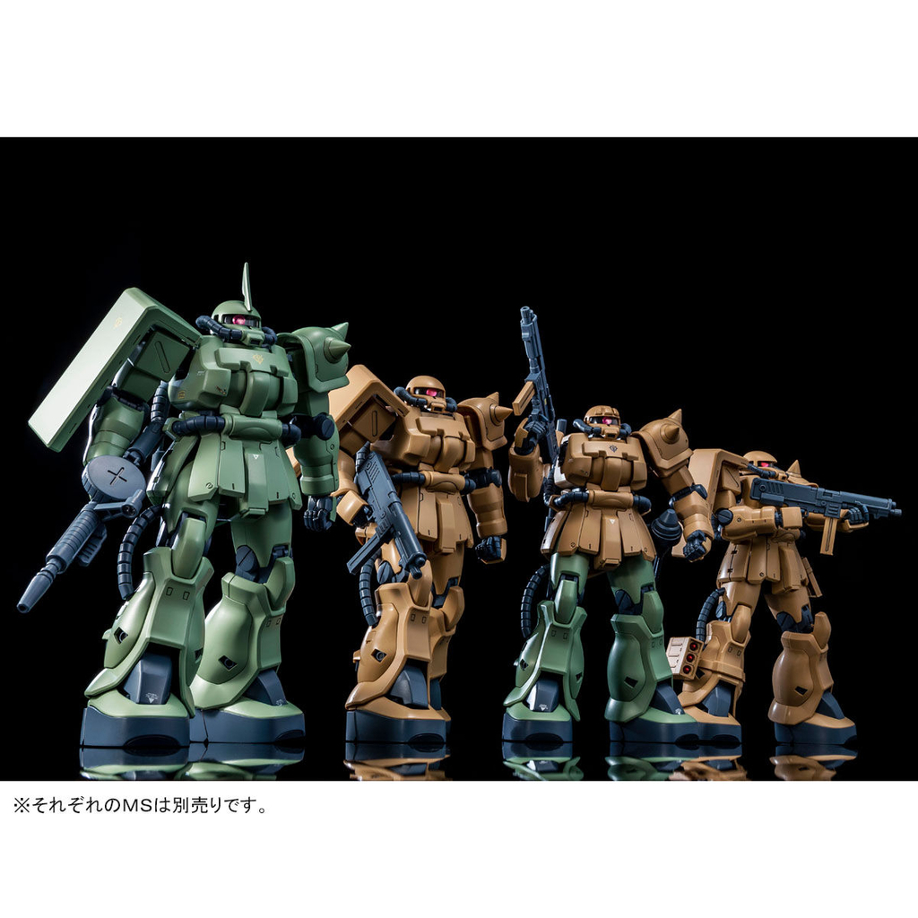 ココが見どころ!!】MG ザクII F2型(キンバライト基地仕様