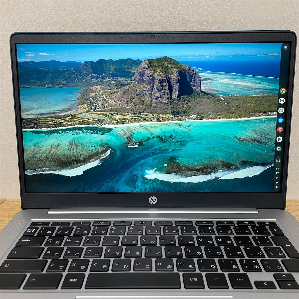 美品　Google Chromebook HP 14a　更新期限29年6月