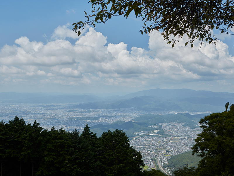 比叡山からの景色