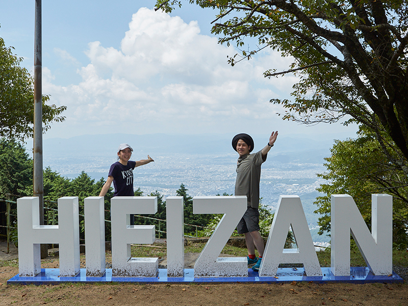 比叡山の山頂