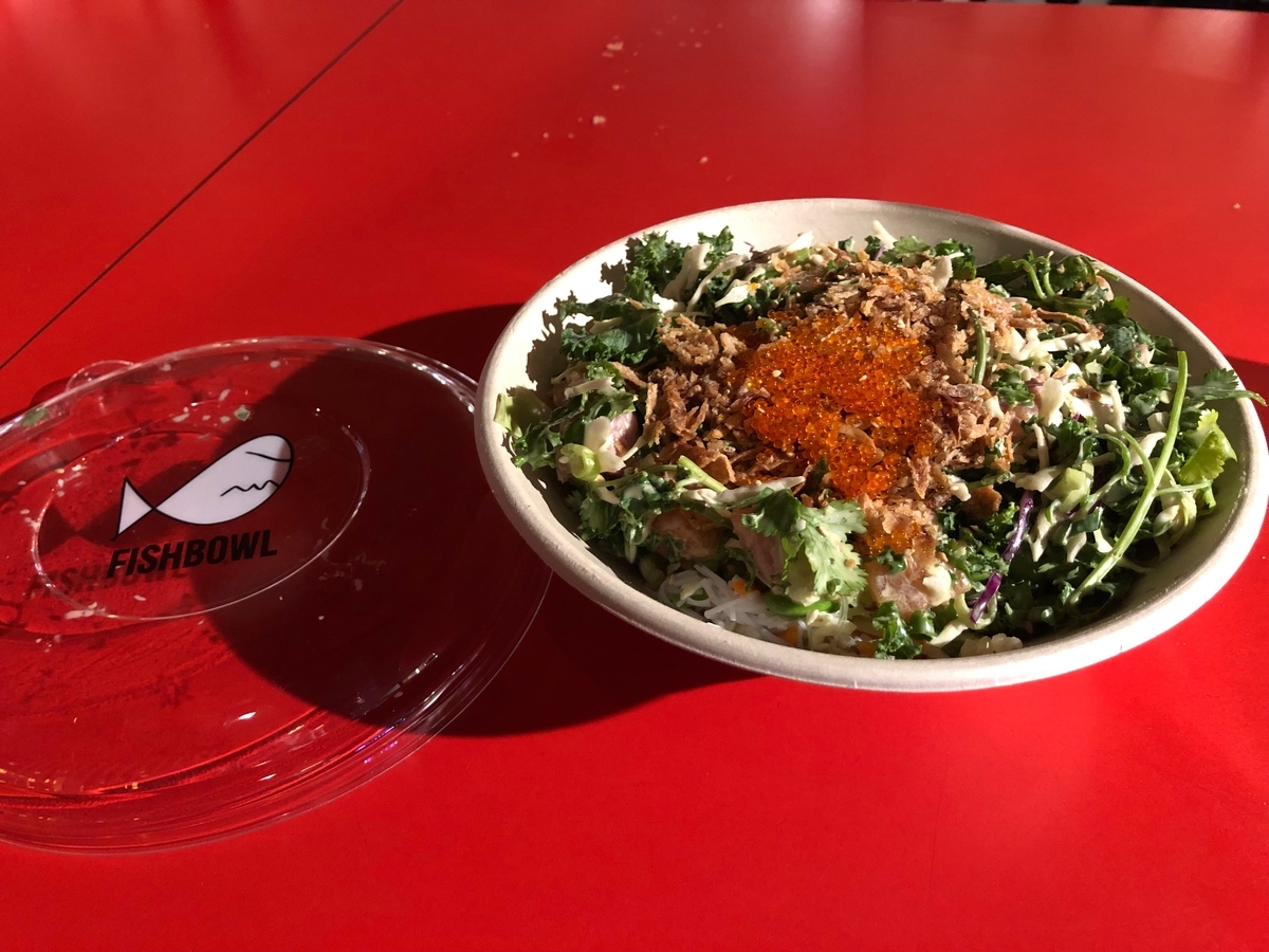 01/May/2019 FISHBOWL Galeries, CBD 昨日のランチは何を食べましたか？