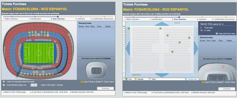 まず始めにしたこと カンプ ノウの試合チケットの手配 中年夫婦のバルセロナ旅行顛末記