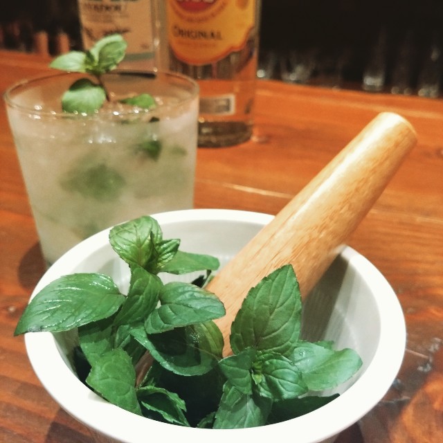 追いミント bar mimosa 扉の向こう側
