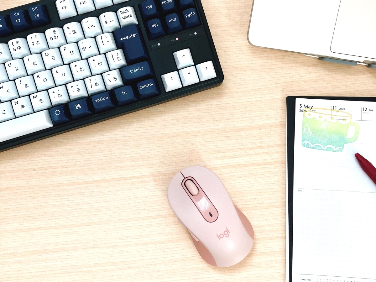 Logicool M650 の使用写真