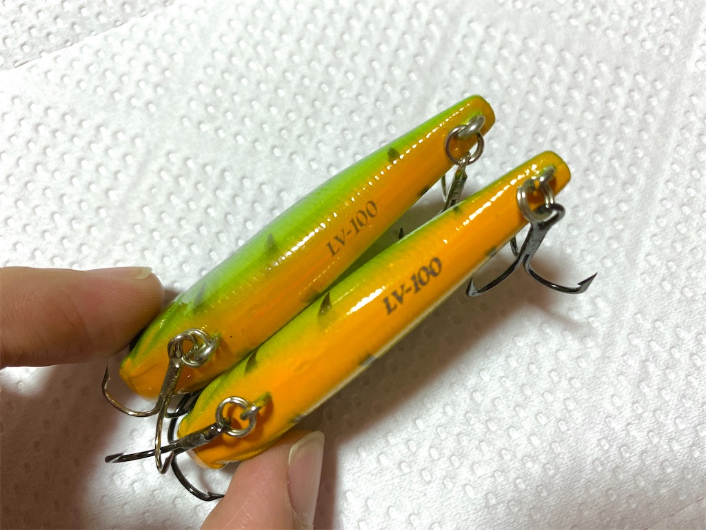 LV-100/ラッキークラフト@ルアーメモNo.1 - 釣りで一息。 LV-100/ラッキークラフト@ルアーメモNo.1 - 釣りで一息。