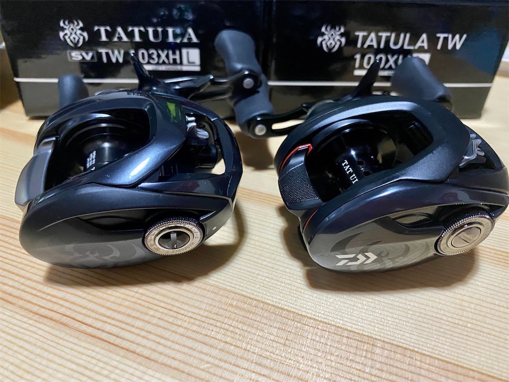 20タトゥーラSVTWを買ったので19タトゥーラTWと比べてみる