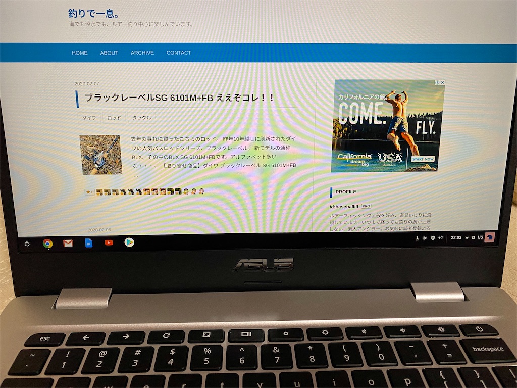 ASUS C423NA購入。はじめてのChromebook！ - 釣りで一息。