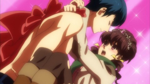 クリスマスおそ松さんカラ松半裸でお姫様抱っこ