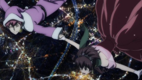 クリシマスおそ松さん空中デート