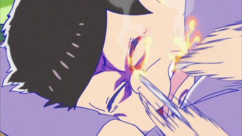 おそ松さん23話 灯油 一松