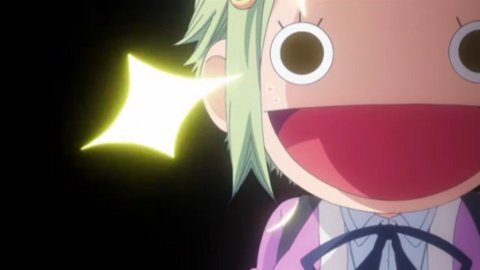 あまんちゅ3話 ぴかり デフォルメ