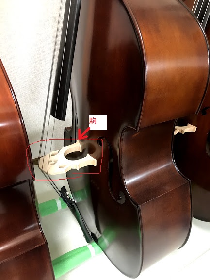 コントラバス用駒 コントラバスという楽器について その2 - BASSLAND
