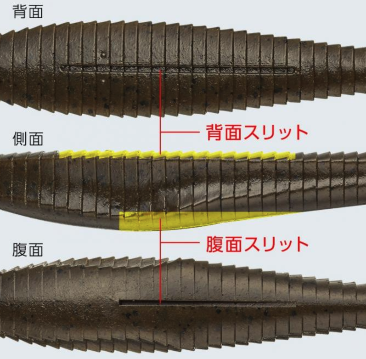 EVERGREEN】超高比重シャッドテールワーム「ヘッドシェイカー5