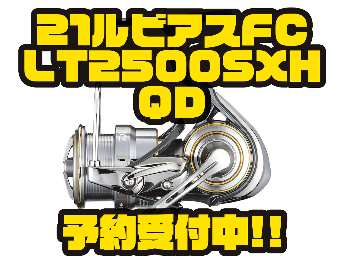 ルビアス エアリティ 2500 クイックドラグ 藤田京弥 アウト