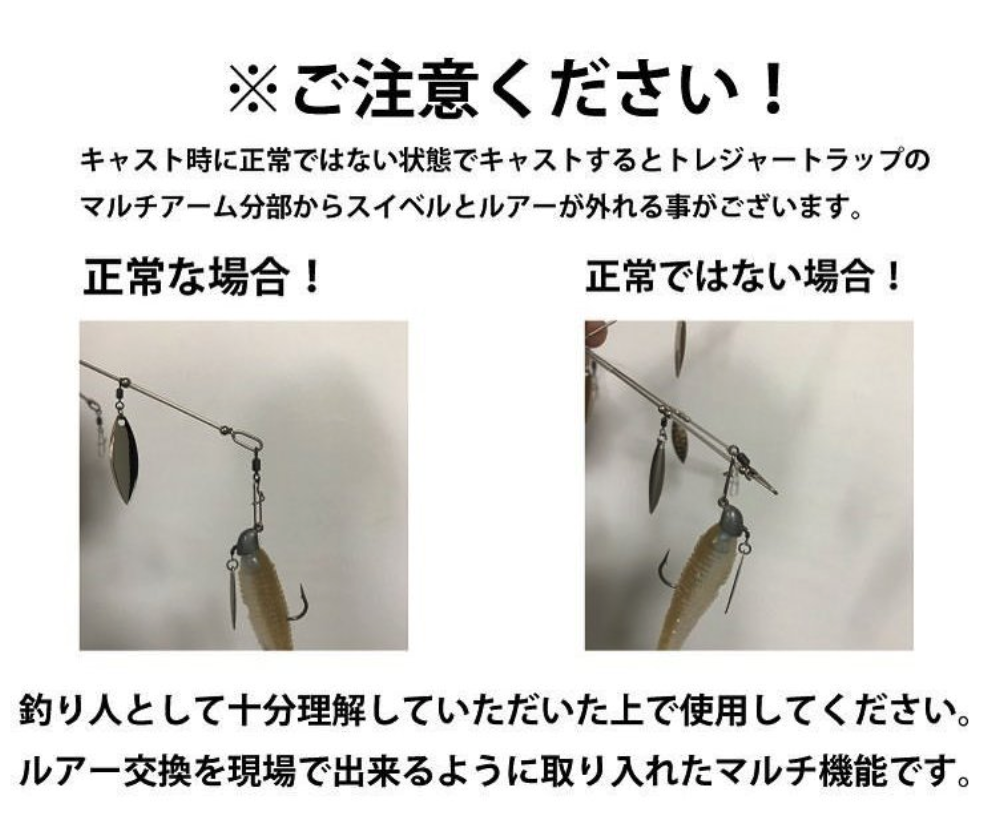 ドリームエクスプレスルアーズ】小型アラバマ「トレジャートラップ