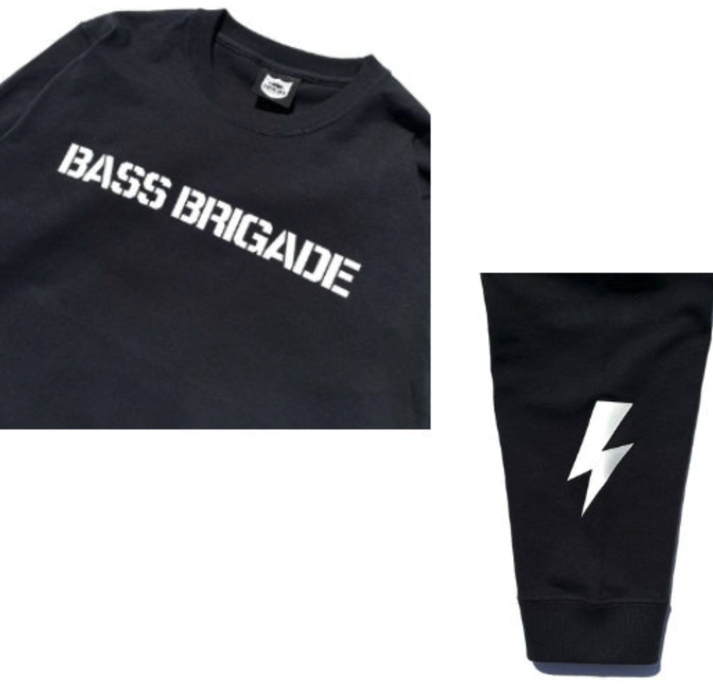 バスブリゲード】3Dプリントロゴ採用ロンT「3D BRGD L/S TEE」通販