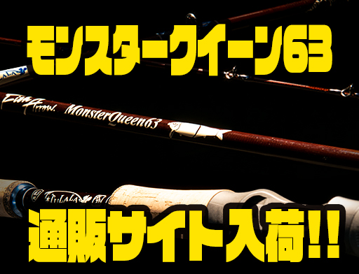 ツララ×フィッシュアロー】操作しやすいビッグベイトロッド