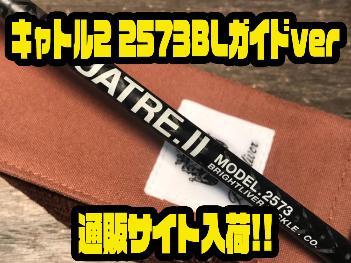 ブライトリバー　キャトル2　2573　BLガイドver ブライトリバー キャトル2 2573 BLガイドver : GIZMO ヤフー店