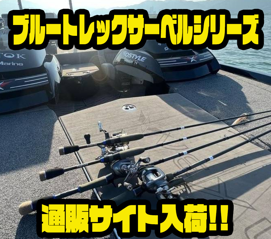 DSTYLE】琵琶湖ガイド西平守良監修ロッド「ブルートレックサーベル