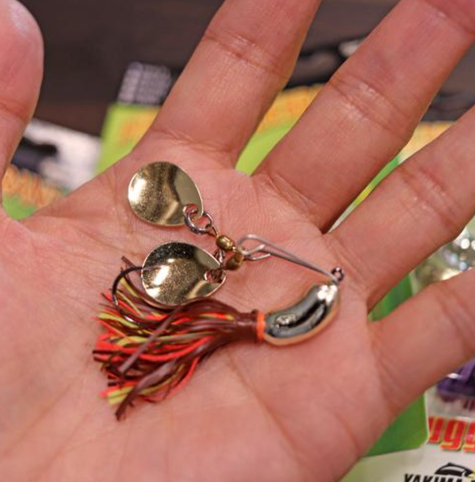 バス釣り スピナーベイト ヒルデブランド オキチョピー ヒルデブランド】ジグにブレードが付いたユニークなスピナベ「ナゲット