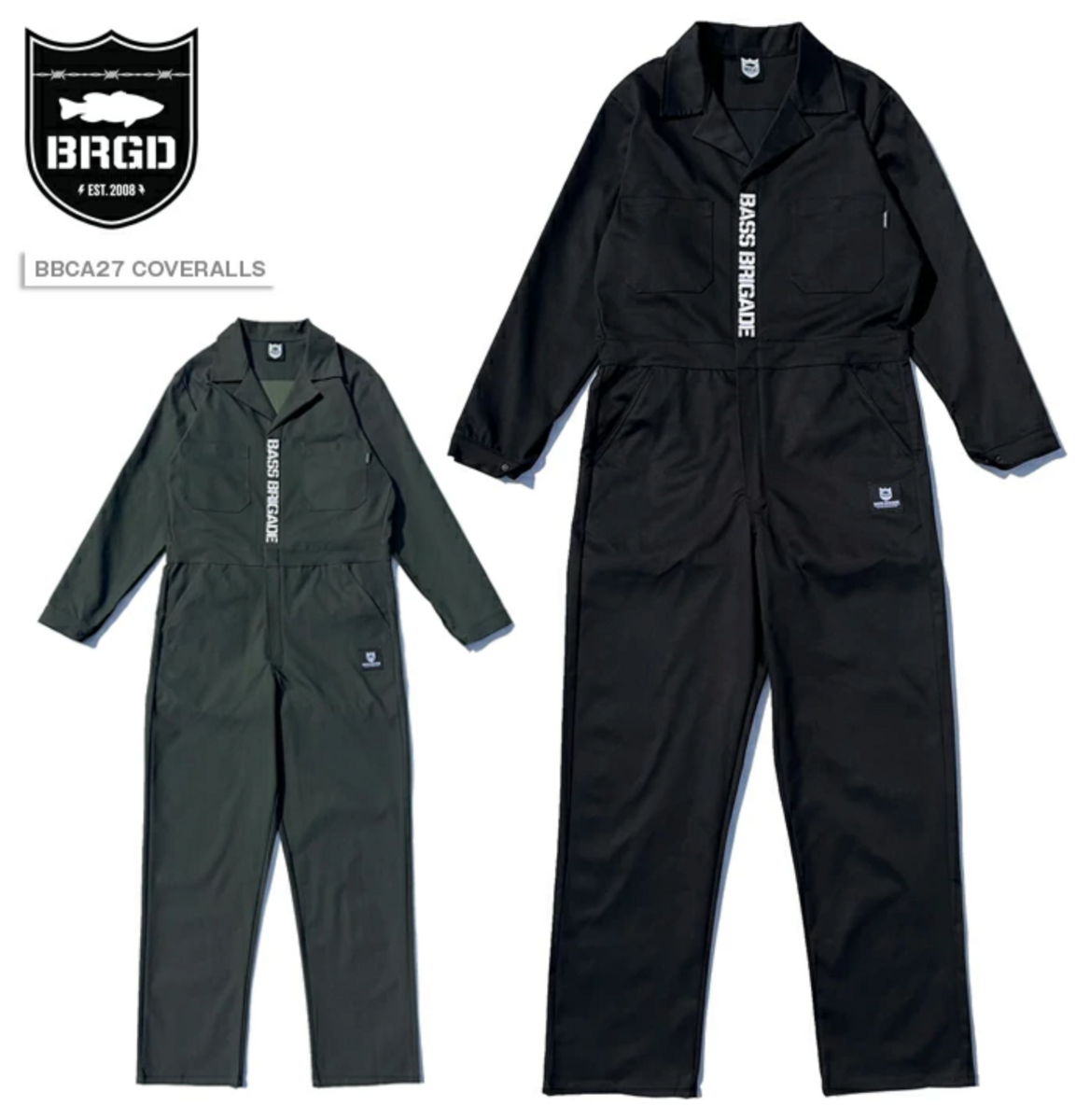 BASS BRIGADE カバーオール　新品未使用　XL BBCA66-BK1_534706e8-0466-420d-