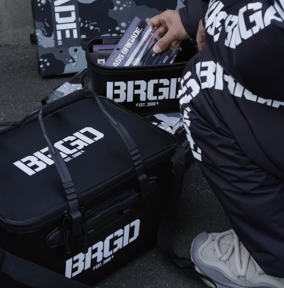 BRGD BASS BRIGADE バスブリゲード タックルバッグセット BRGD BASS BRIGADE バスブリゲード タックルバッグセット
