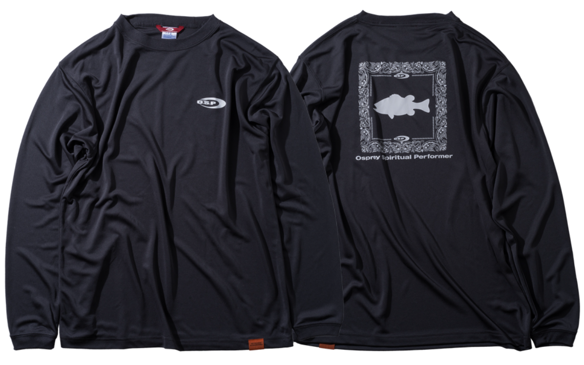 オーエスピーから長袖ドライTシャツ「O.S.PドライロングスリーブTシャツモデルペイズリーBB」