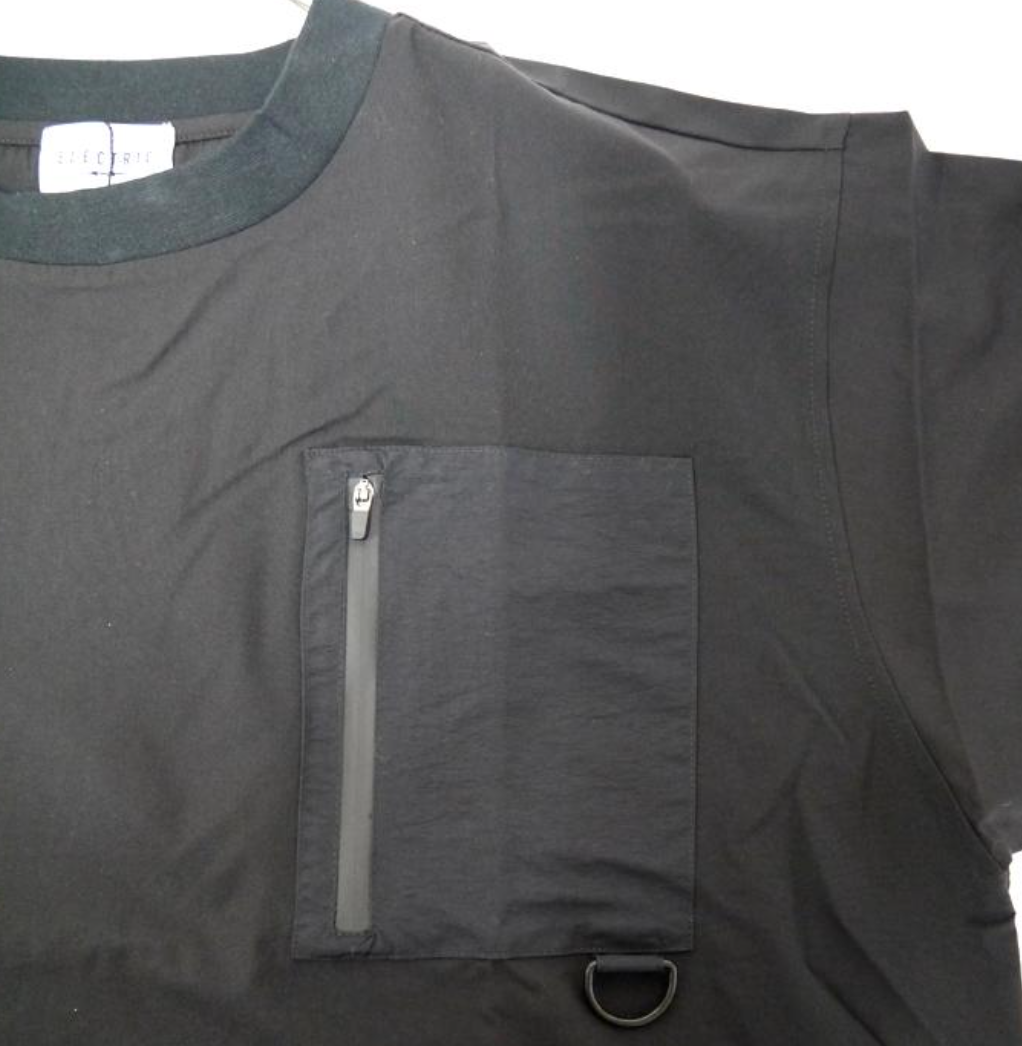NYLON CARGO POCKET TEE