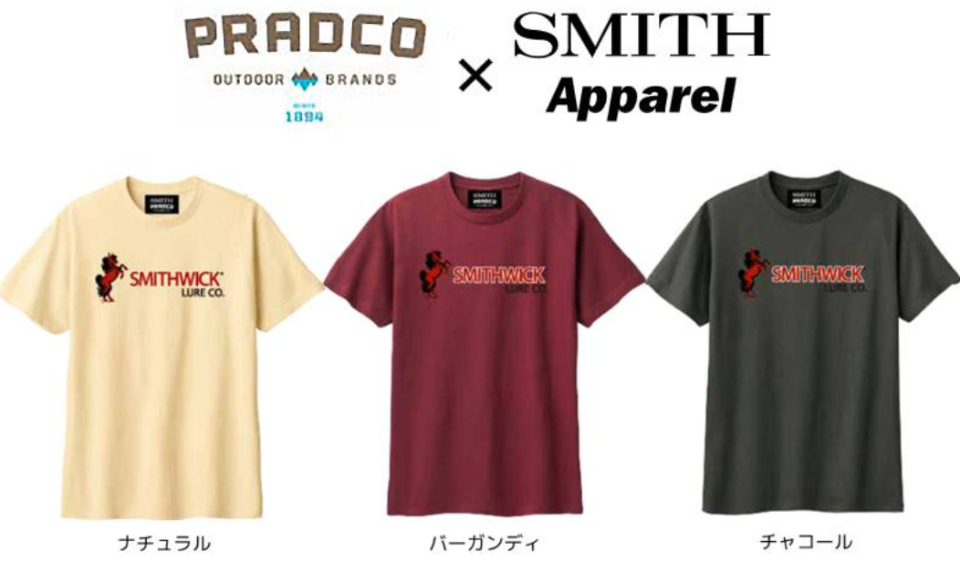 プラドコ×スミスの洗練されたデザインのアパレル「スミスウィックTシャツ2025」