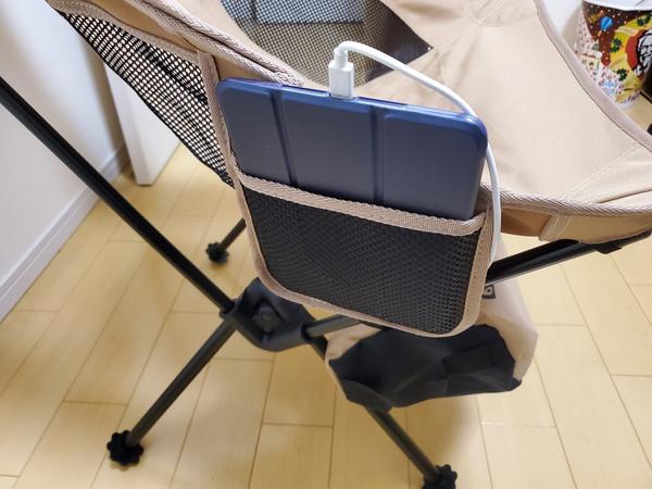 座面広めなのにコンパクト「GODEARU アウトドアチェア ハイバック