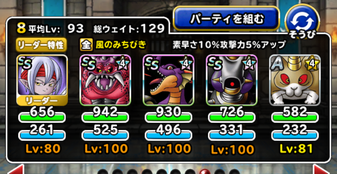 マスターズgp 5周年杯 最終週で5周年の花嫁3 カイザー1 到達 Dqmsl Kohada Blog2