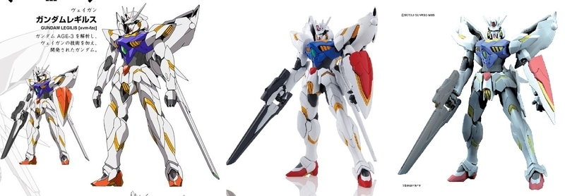 Hg ガンダムレギルス レビューと関連設定 Gno2及びgno3 連邦 情報部 こっそり日記 バックアップ