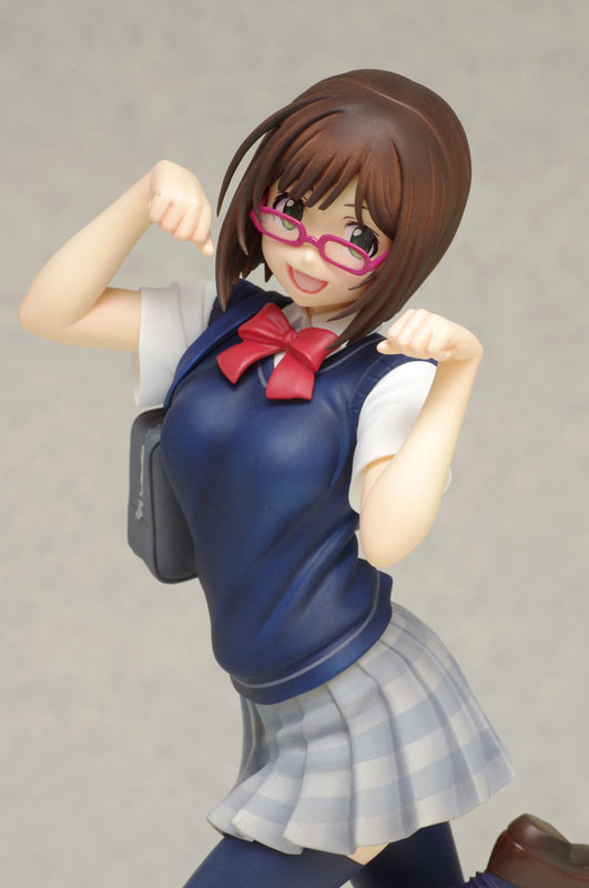 シンデレラガールズ 前川みく 制服ver 1 8スケール Wave社 予約開始 ネコ耳 尻尾 眼鏡は着脱可 差分表情つきとかなにこれかわいい Gno2及びgno3 連邦 情報部 こっそり日記 バックアップ