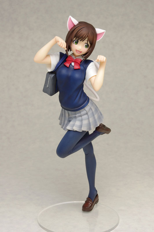 シンデレラガールズ 前川みく 制服ver 1 8スケール Wave社 予約開始 ネコ耳 尻尾 眼鏡は着脱可 差分表情つきとかなにこれかわいい Gno2及びgno3 連邦 情報部 こっそり日記 バックアップ